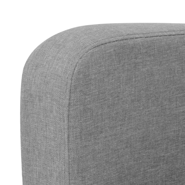 Dvivietė sofa, 135x65x76, šviesiai pilka