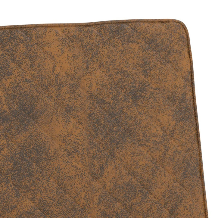 325734  Cantilever Chair Brown Fabric