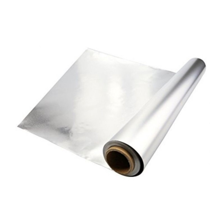 Aliuminio folija 45cm x 150m, 18 mk