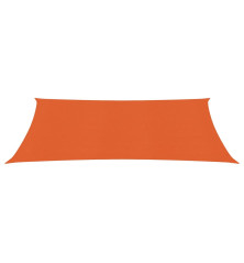 Uždanga nuo saulės, oranžinės spalvos, 2x5m, HDPE, 160g/m²