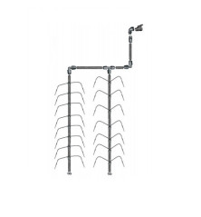 Šiltnamio laistymo sistema "Dvikojis" vandentiekiui