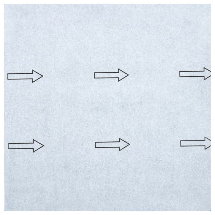 Grindų plokštės, 20vnt., baltos, 1,86m², PVC, prilimpančios