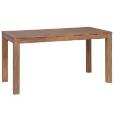 Valgomojo stalas, tikmedžio masyvas, 140x70x76cm