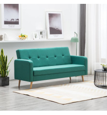 Sofa, audinys, žalia