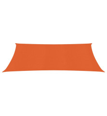 Uždanga nuo saulės, oranžinės spalvos, 2,5x5m, HDPE, 160g/m²