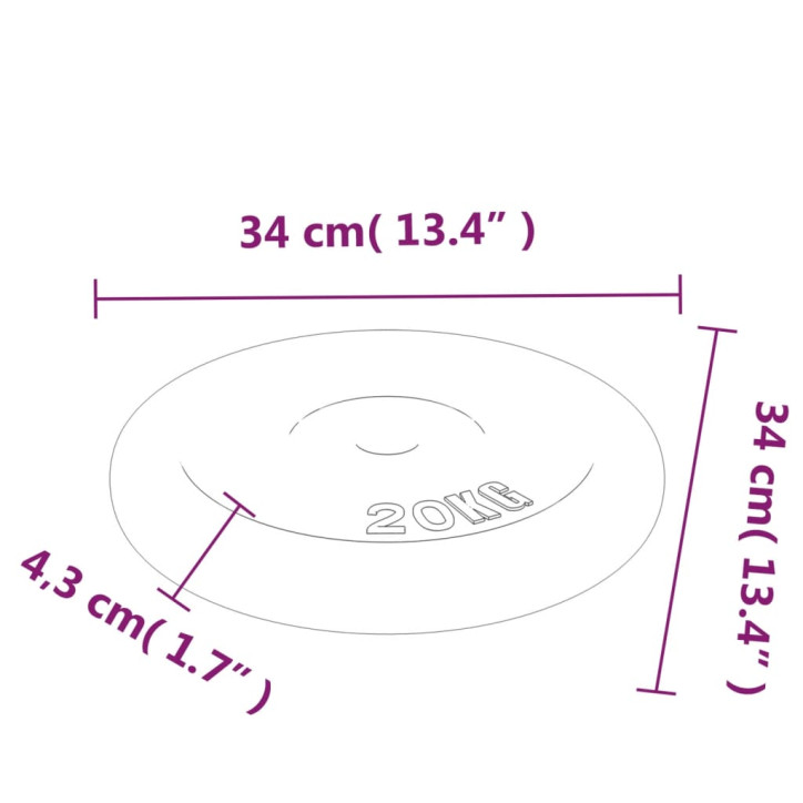 Svoris, 40kg, ketus