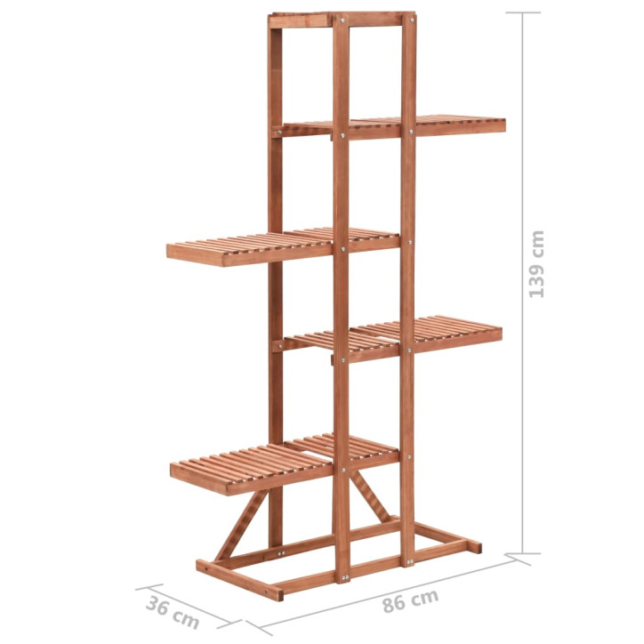 Stovas augalams, kedro mediena, 86x36x139cm