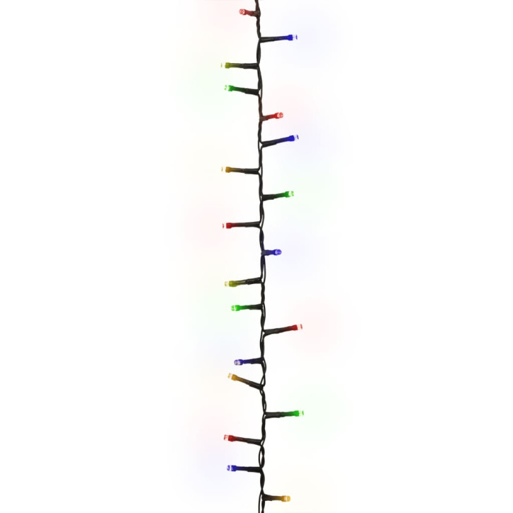 Smulkių LED lempučių girlianda, 13m, PVC, 400 spalvotų LED