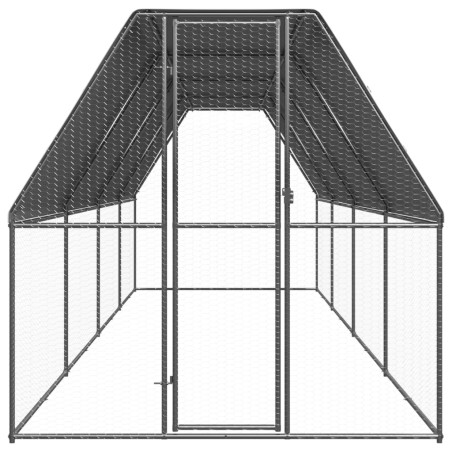 Lauko narvas viščiukams, 2x8x2m, galvanizuotas plienas