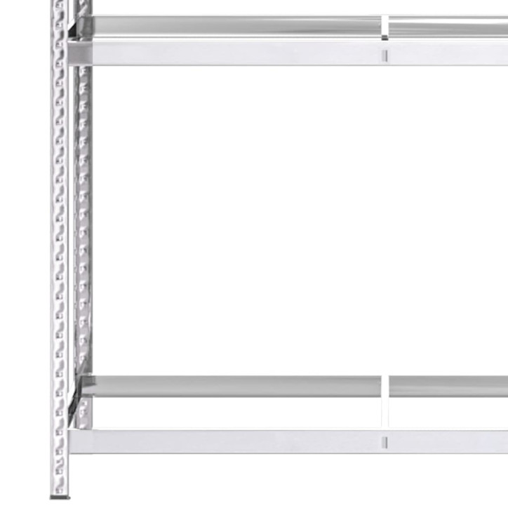 Stovai padangoms, 3vnt., sidabriniai, 110x40x180cm, plienas