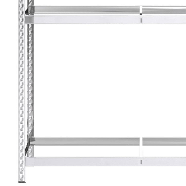 Stovai padangoms, 2vnt., sidabriniai, 110x40x200cm, plienas