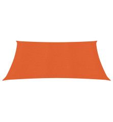 Uždanga nuo saulės, oranžinės spalvos, 2,5x2,5m, HDPE, 160g/m²