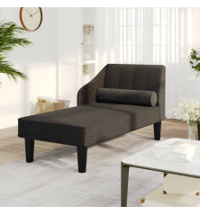 Dvivietė sofa-lova, juodos spalvos, audinys