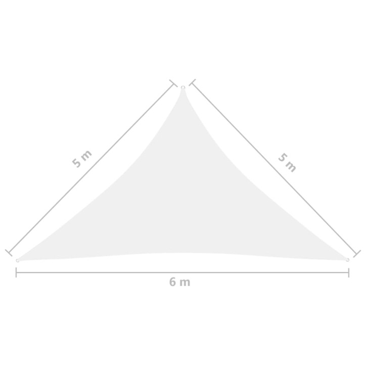 Uždanga nuo saulės, balta, 5x5x6m, oksfordo audinys