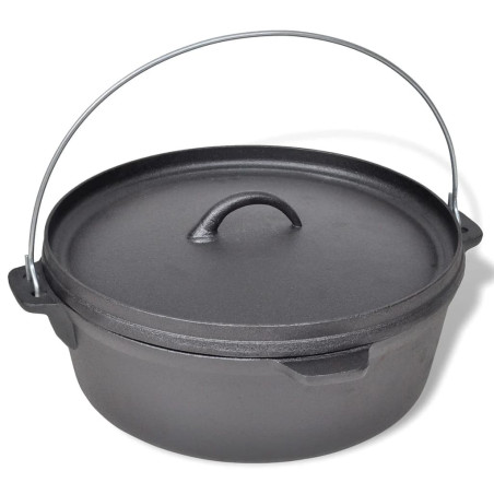 Ketaus puodas Dutch Oven 5,6 l, su priedais