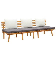 Sodo sofa, 200x65cm, akacijos medienos masyvas