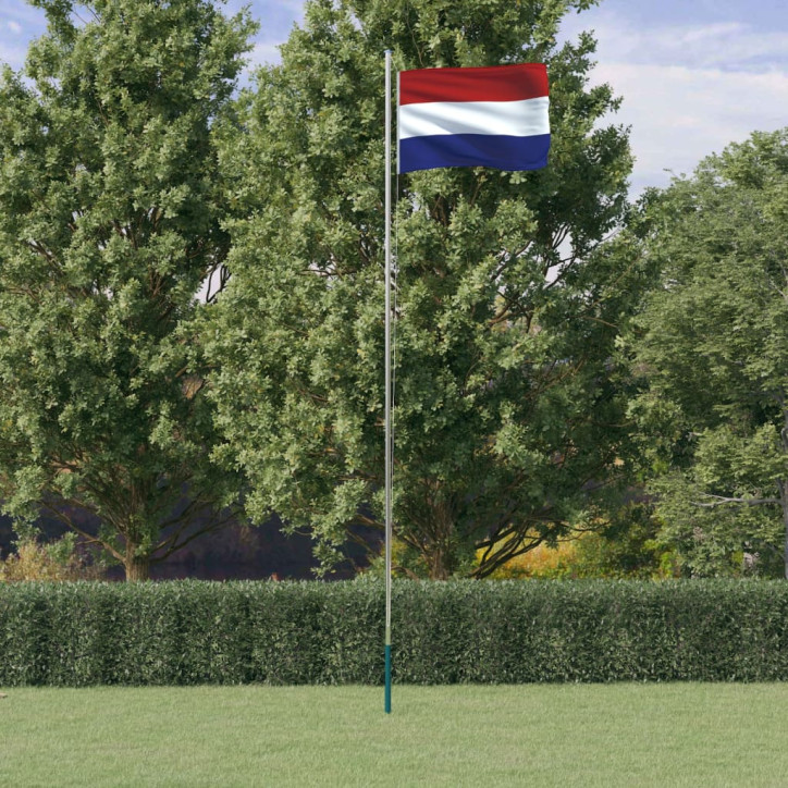 Nyderlandų vėliava su stiebu, aliuminis, 6,23m