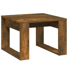 Šoninis staliukas, dūminio ąžuolo, 50x50x35cm, mediena