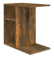 Šoninis staliukas, dūminio ąžuolo, 50x30x50cm, mediena