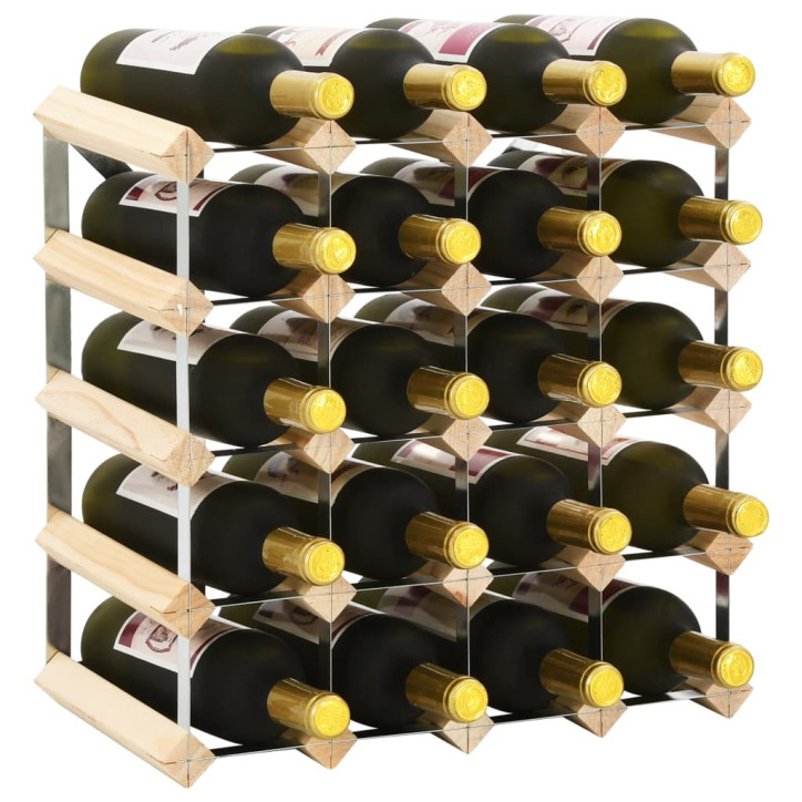 Stovas vynui skirtas 20 butelių, pušies medienos masyvas