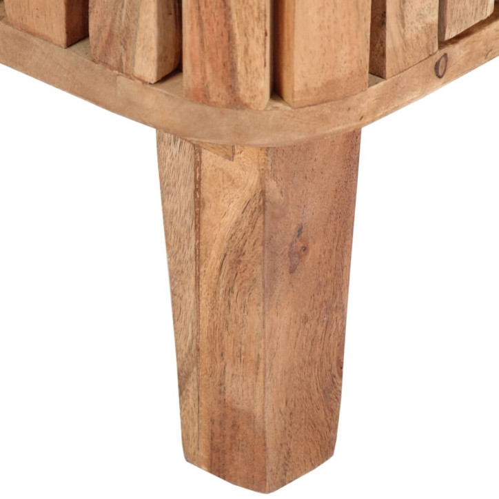 Šoninė spintelė, 60x35x73cm, akacijos medienos masyvas