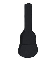 Gitaros dėklas 3/4 dydžio gitarai, juodas, 94x35 cm, audinys