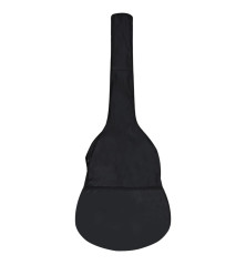 Gitaros dėklas 3/4 dydžio gitarai, juodas, 94x35 cm, audinys